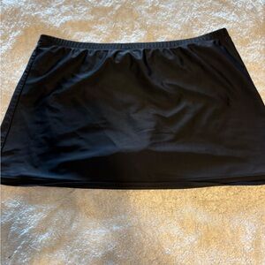 St. John's Bay Black Swim Skirt